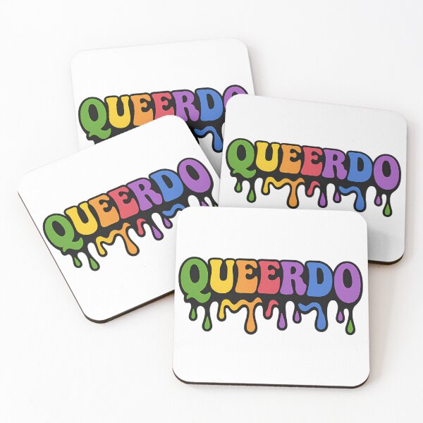 Item preview, Queerdo Rainbow Melting LGBTQ+ Design designed and sold by Haus Of Sin.