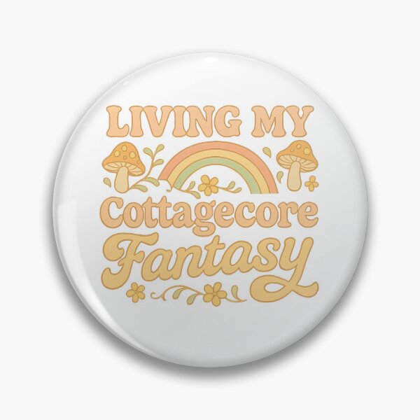 Item preview, Living My Cottagecore Fantasy Aesthetic Design designed and sold by Haus Of Sin.