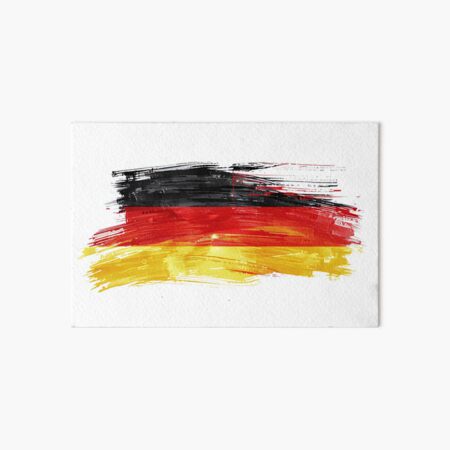 Artikel-Vorschau von Flagge von Deutschland Aquarell mit Spritzer, designt und verkauft von ArtistrySky.