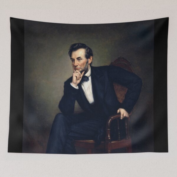 Item preview, Abraham Lincoln Portrait by George P. A. Healy designed and sold by KAI-Studio.