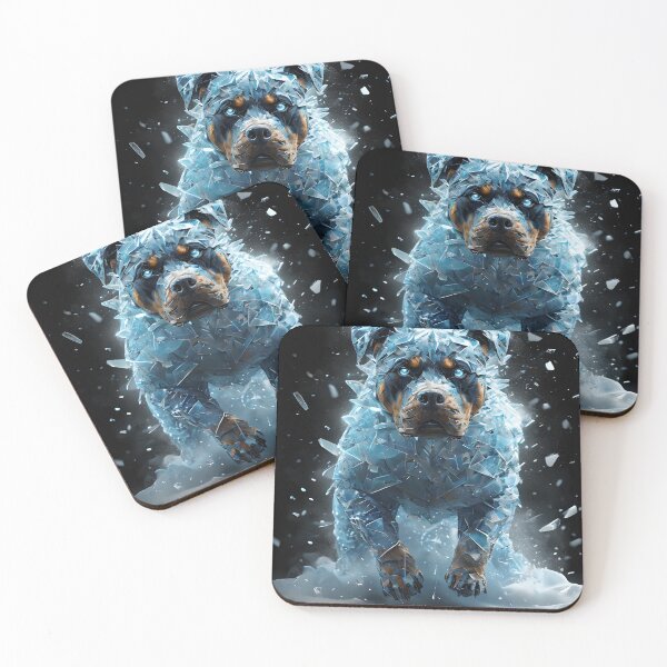 Item preview, Icy Rottweiler designed and sold by MountAshDesigns.