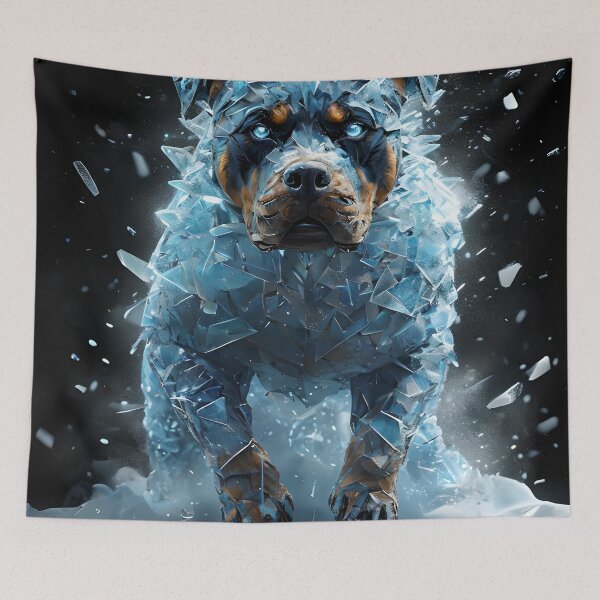 Item preview, Icy Rottweiler designed and sold by MountAshDesigns.
