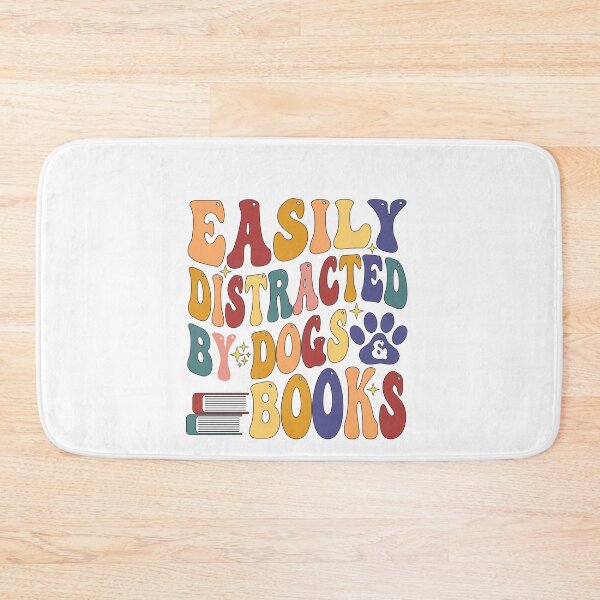 Item preview,  Easily Distracted By Dogs And Books designed and sold by SakuraPxl.
