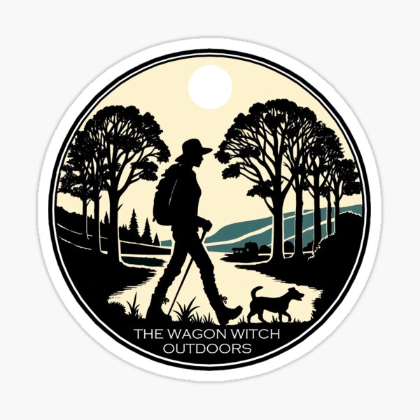 Item preview, Walking the Dog designed and sold by The Wagon Witch Outdoors.
