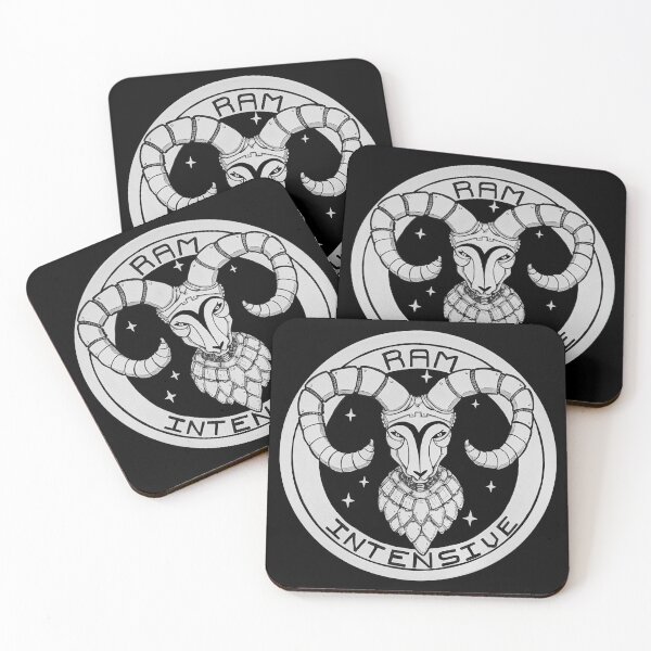 Item preview, Robotic ram illustration designed and sold by Catherine Elliott Art.