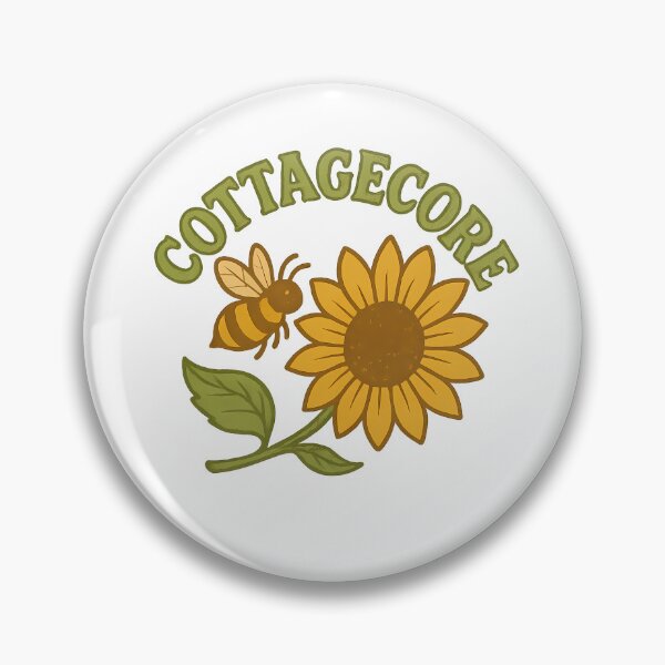 Item preview, Cottagecore Sunflower & Bee designed and sold by Haus Of Sin.