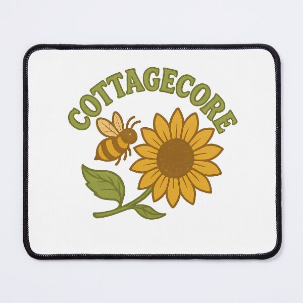 Item preview, Cottagecore Sunflower & Bee designed and sold by Haus Of Sin.