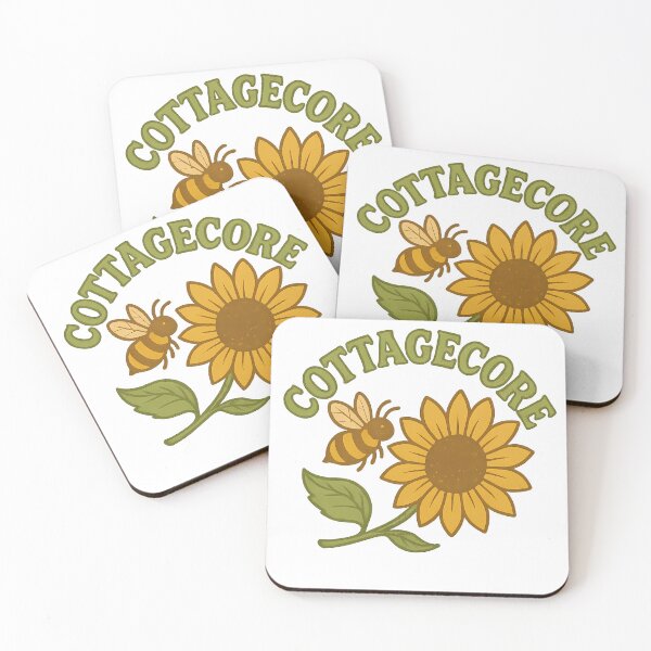 Item preview, Cottagecore Sunflower & Bee designed and sold by Haus Of Sin.