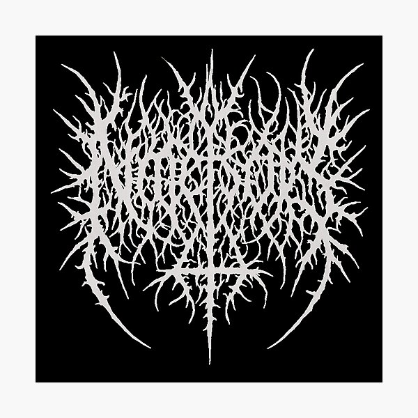Item preview, Natehole Black Metal Logo designed and sold by crowsartnshieet.