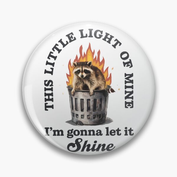Item preview, This Little Light-Of Mine Lil Emotional Dumpster Fire, ABA Therapist, Speech Therapy, BCBA, Mental Health, RBT, AAC designed and sold by Orvista.