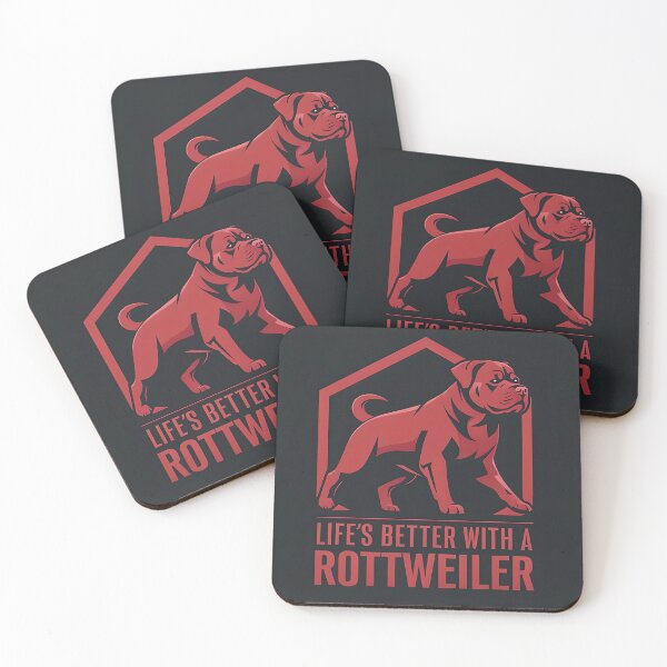 Item preview, Life's better with a Rottie designed and sold by MountAshDesigns.