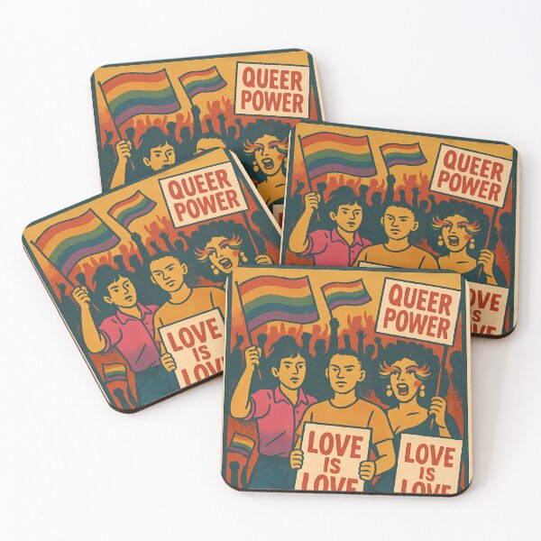 Item preview, Protest! Queer Power - Love Is Love designed and sold by Haus Of Sin.