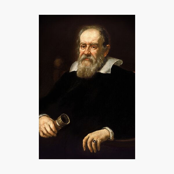Item preview, Galileo Galilei Portrait designed and sold by KAI-Studio.