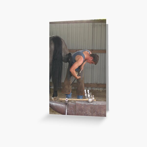 The Farrier Greeting Card