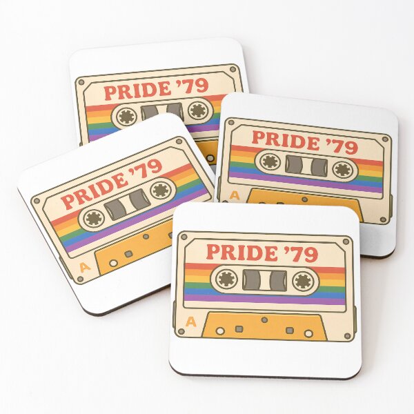 Item preview, Pride ’79 Retro Rainbow Cassette designed and sold by Haus Of Sin.