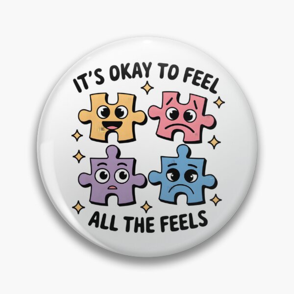 Item preview, It's Okay To Feel All The Feels, ABA Therapist, Speech Therapy, BCBA, Mental Health, RBT, AAC designed and sold by Orvista.