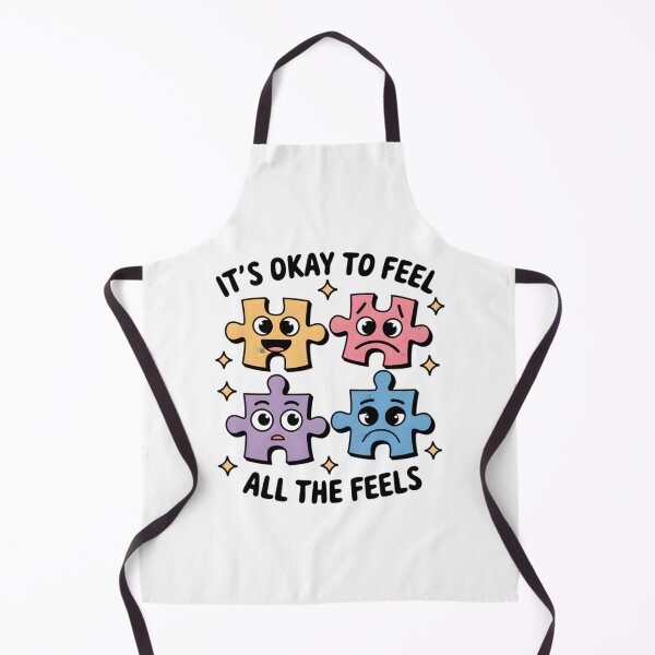 Item preview, It's Okay To Feel All The Feels, ABA Therapist, Speech Therapy, BCBA, Mental Health, RBT, AAC designed and sold by Orvista.