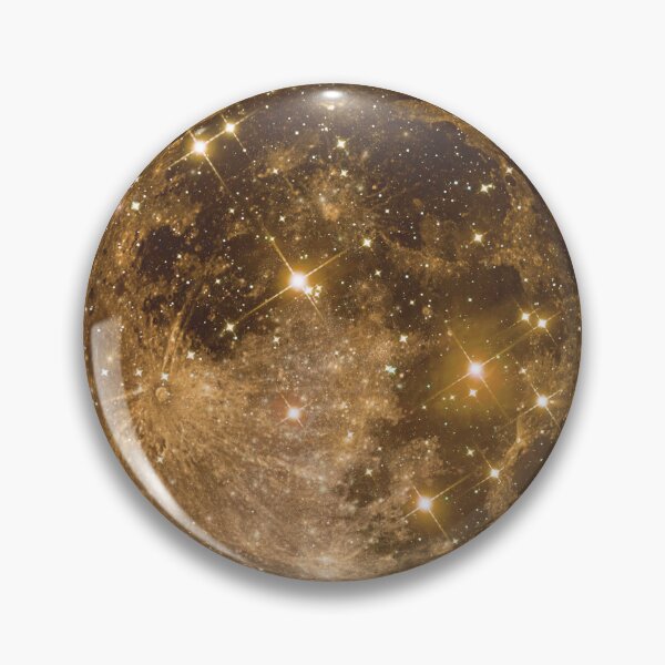 Item preview, Shiny full moon - gold designed and sold by mgro-art.