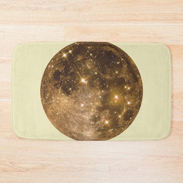 Item preview, Shiny full moon - gold designed and sold by mgro-art.