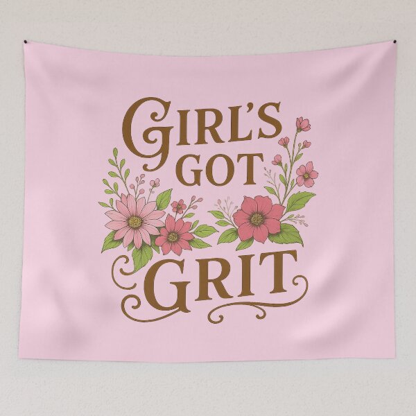 Item preview, Girl's Got Grit designed and sold by StonegateArt.
