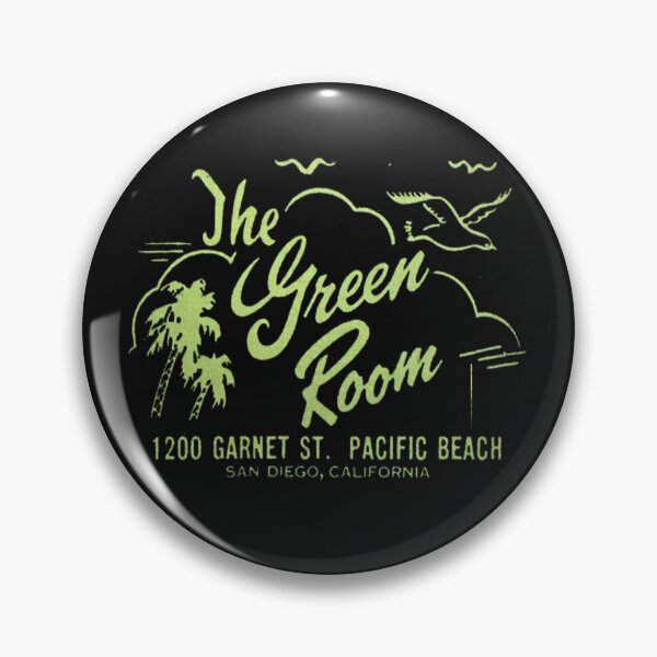 Item preview, Vintage The Green Room, San Diego, California designed and sold by QuayTradingCo.