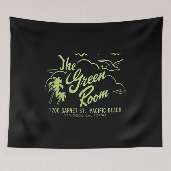 Item preview, Vintage The Green Room, San Diego, California designed and sold by QuayTradingCo.