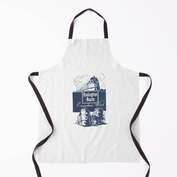 Item preview, Vintage Chicago Burlington, Quincy Railroad - Everywhere West designed and sold by QuayTradingCo.