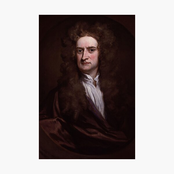 Item preview, Sir Issac Newton Portrait designed and sold by KAI-Studio.
