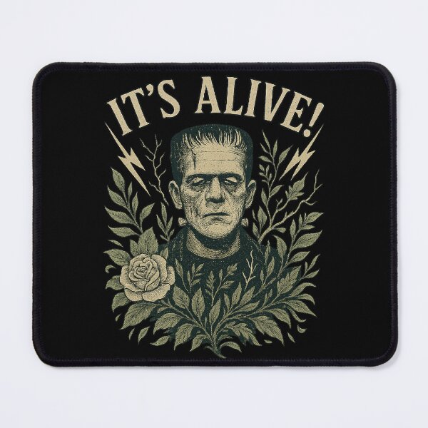 Item preview, It’s Alive Frankenstein Gothic designed and sold by The Junto Shop.