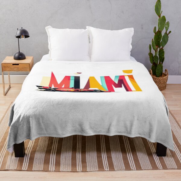 Aperçu de l'œuvre Formule 1 Ferrari Miami créée et vendue par Pit Stop Prints.