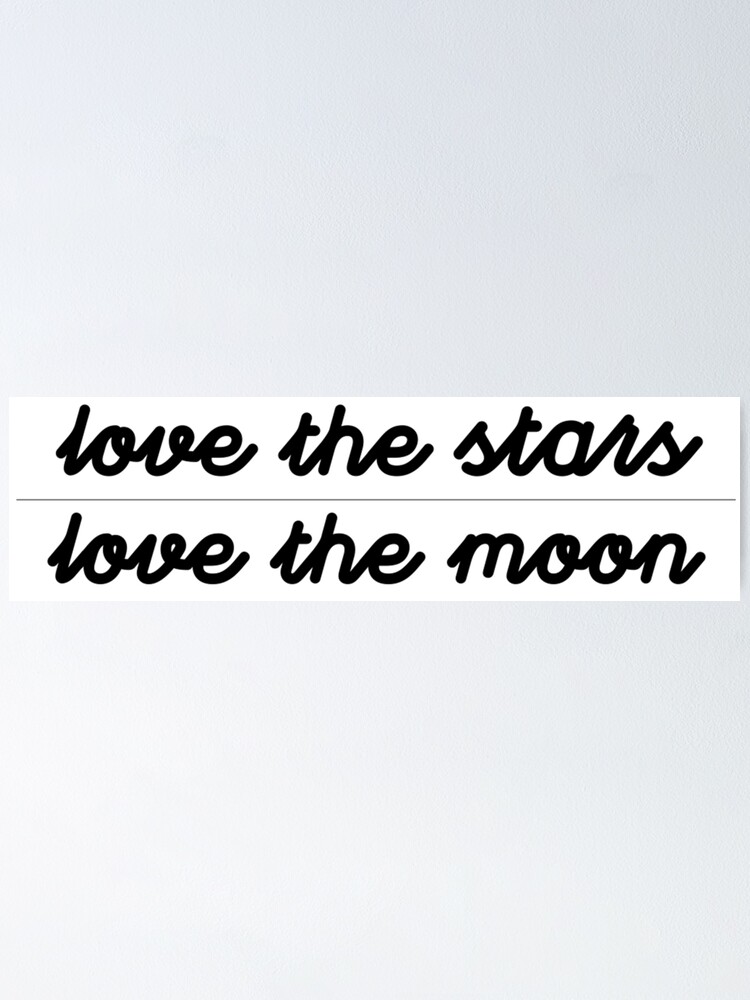 "D (Half Moon) Lyrics" Poster for Sale by rlamay17 Redbubble