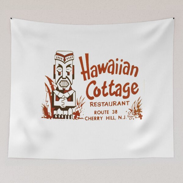 Item preview, Vintage Hawaiian Cottage - Cherry Hill, New Jersey designed and sold by QuayTradingCo.