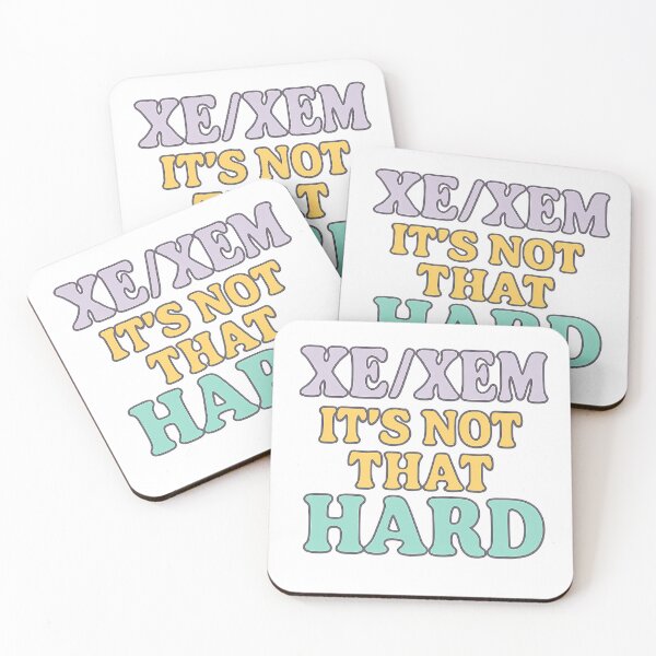 Item preview, Xe/Xem Pronouns Matter – It’s Not That Hard designed and sold by Haus Of Sin.