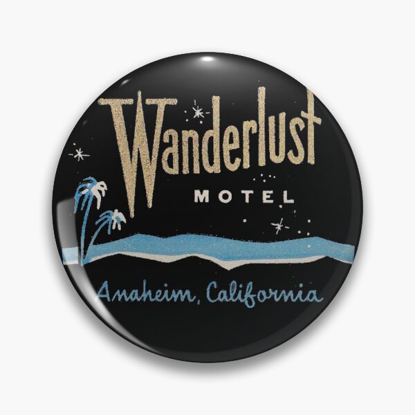 Item preview, Vintage Wanderlust Motel - Anaheim, California designed and sold by QuayTradingCo.
