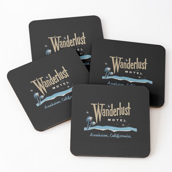 Item preview, Vintage Wanderlust Motel - Anaheim, California designed and sold by QuayTradingCo.