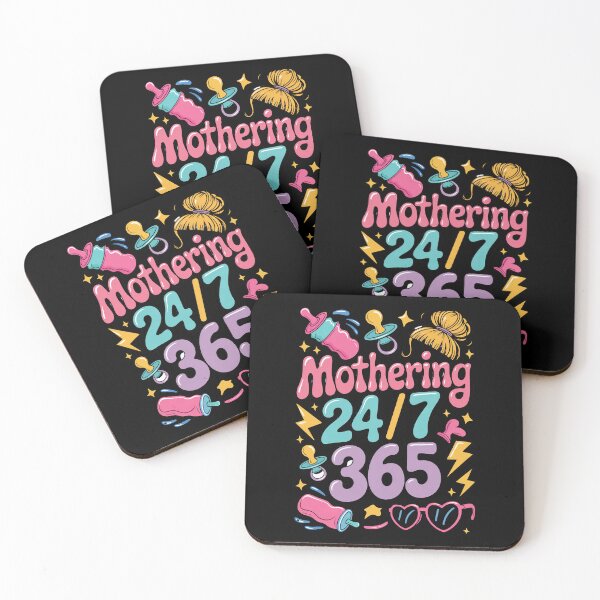 Item preview, Mothering 24/7/365 – Full-Time Mom Life Design designed and sold by GiftedExplorer.