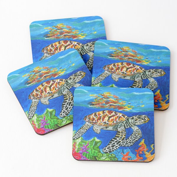 Item preview, Hawksbill sea turtle (Critically Endangered) designed and sold by ArtbyBrittney.