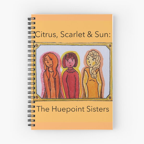 Item preview, Citrus, Scarlet & Sun: The Huepoint Sisters designed and sold by Sibyl-Arts.