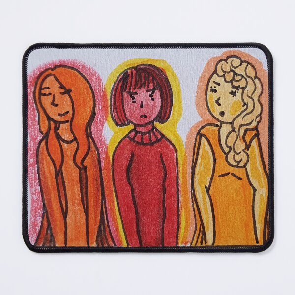 Item preview, Citrus, Scarlet & Sun: The Huepoint Sisters designed and sold by Sibyl-Arts.
