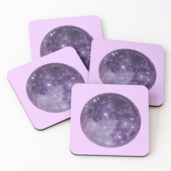 Item preview, Shiny full moon - purple designed and sold by mgro-art.