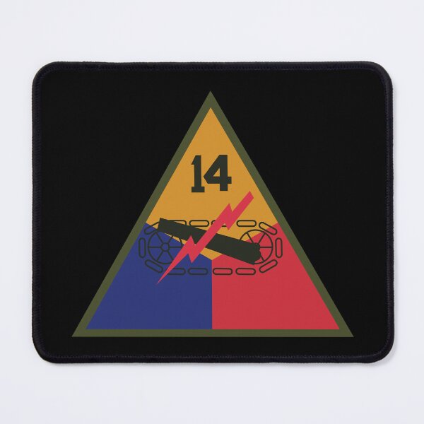 Item preview, SSI - 14th Armored Division X 300 designed and sold by Military Insignia Products.