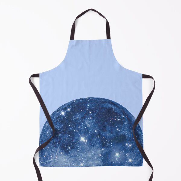 Item preview, Shiny full moon - blue designed and sold by mgro-art.