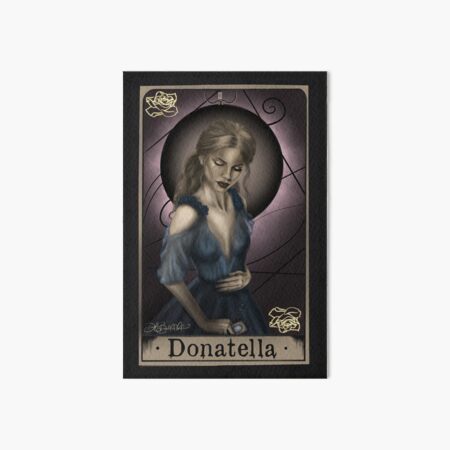 Donatella Art Board Print