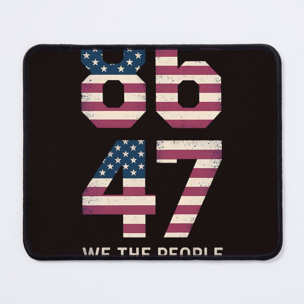 Item preview, 86 47 Resist Anti Trump Impeach 47 Vintage 8647 USA Flag designed and sold by MAKOPOKOShop.