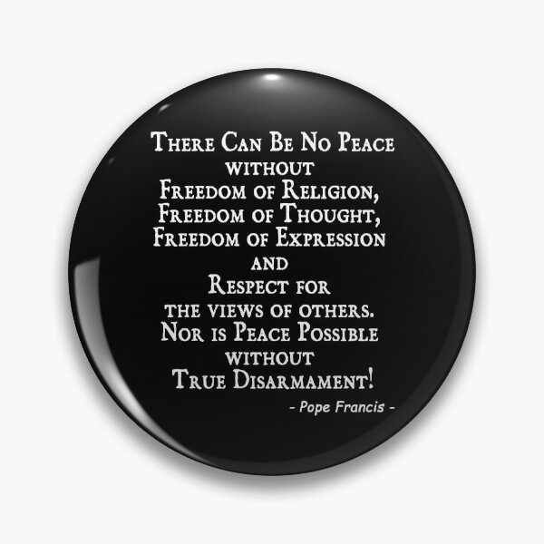 Item preview,  Pope Francis last message to the world, Urbi et Orbi, quote world peace designed and sold by ramwebroom.