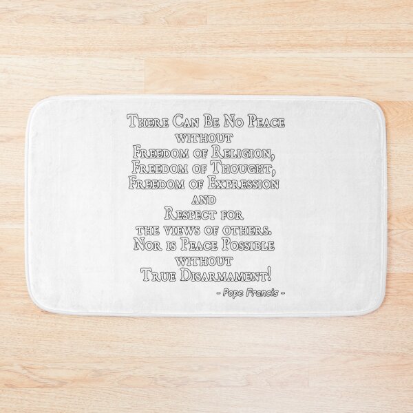 Item preview,  Pope Francis last message to the world, Urbi et Orbi, quote world peace designed and sold by ramwebroom.
