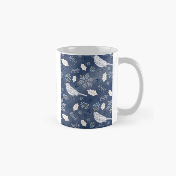 Item preview, Blue Winter Bird designed and sold by PapercutandSuch.