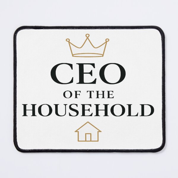 Item preview, CEO of the Household – Funny Momma Quote Gift for Mother’s Day, Birthday & Housewives  designed and sold by Rajasekar.