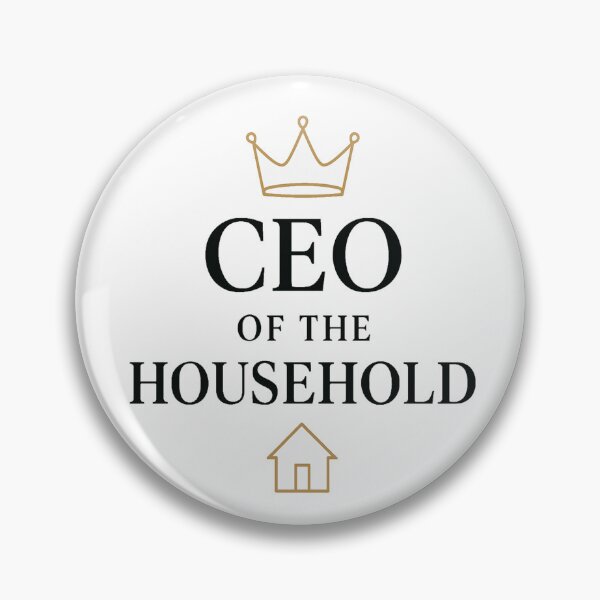 Item preview, CEO of the Household – Funny Momma Quote Gift for Mother’s Day, Birthday & Housewives  designed and sold by Rajasekar.