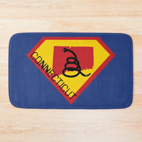 Item preview, CONNECTICUTIAN CONNECTICUTER NUTMEGGER SHIELD - Freedom Is The Superpower - Modern Gadsden Snake Flag - Dont Tread On Me SUPERHERO CONNECTICUT spellout design designed and sold by pelagio.
